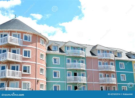 Holiday Apartments Stock Photo - Image: 42165314