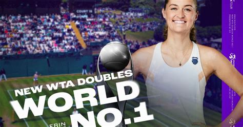 Erin Routliffe captures WTA World No.1 doubles ranking presented by PIF