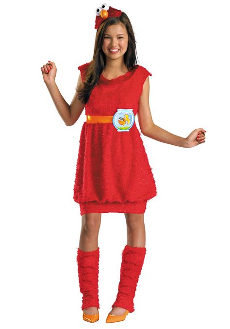 Teen Girls Elmo Costume