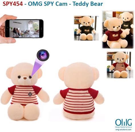 SPY454 – OMG Hidden Spy Camera – Teddy Bear – OMG Solutions