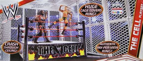 WWE The Cell (Hell in the Cell) - Toy Wrestling Ring Action Figure Play Set