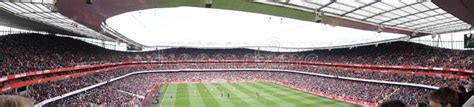 Panoramic View of Emirates Stadium Editorial Stock Image - Image of ...