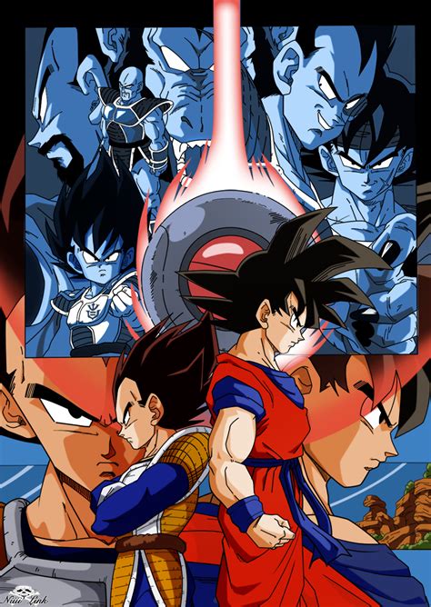 DBZ Saiyan Saga by Niiii-Link.deviantart.com on @DeviantArt Dragon Ball ...