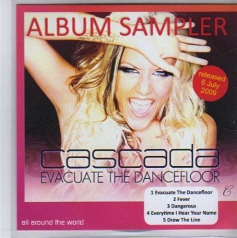 Cascada - Evacuate The Dancefloor (Album Sampler) (2009, CDr) | Discogs