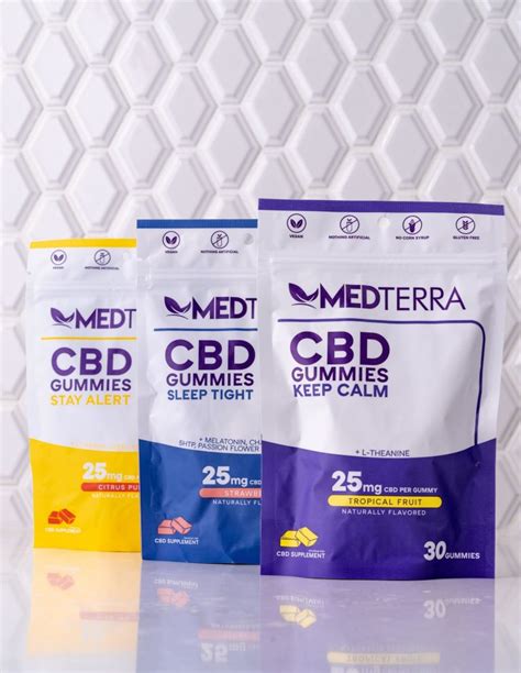 Medterra CBD Launches New Benefit-Focused Gummies - BXP Magazine