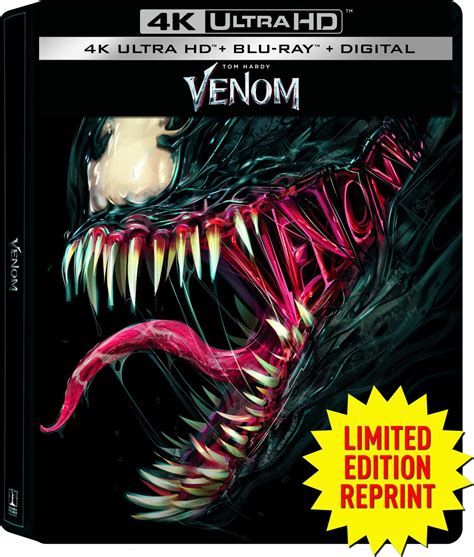 Venom 4K Blu-ray (SteelBook / Limited Edition) – fílmico