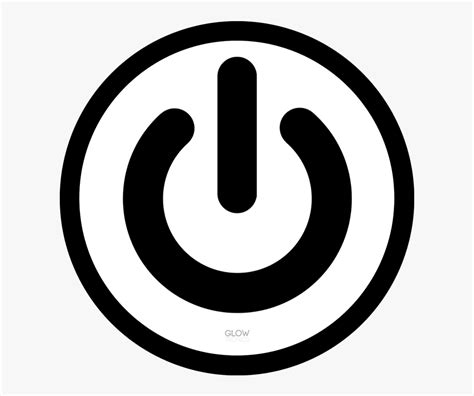 power button clipart black and white - Clip Art Library