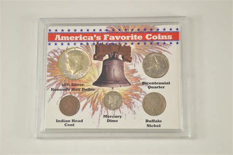 SILVER Coin Set America's Favorite Coins Historic US Collection ...