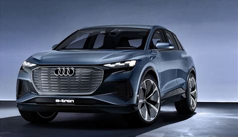 Audi Q4 e-tron electric SUV in Geneva | Electric Hunter