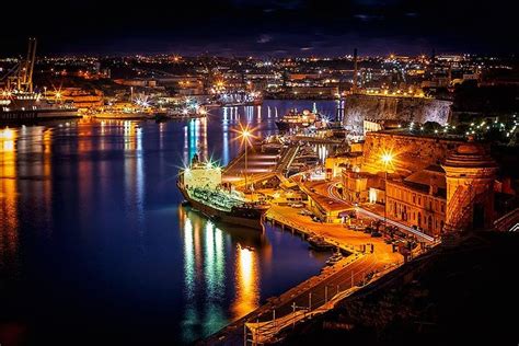 Valletta: Two Harbors Cruise by Night Malta | Compare Price 2024