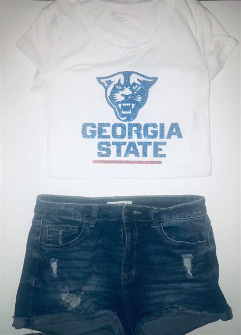 Georgia State University Logo Shirt | Etsy