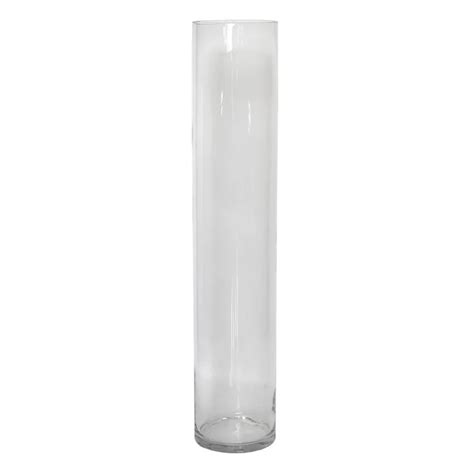Tall Clear Glass Floor Vases - Glass Designs