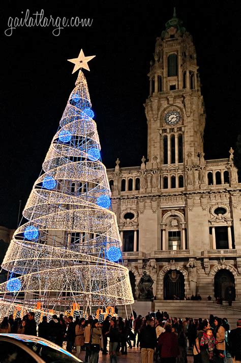 The Christmas Tree At Porto City Hall | Gail at Large