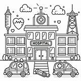Coloriage Kleurplaat Ziekenhuis Ongeluk Kleurplaten Ambulance Accident  sketch template