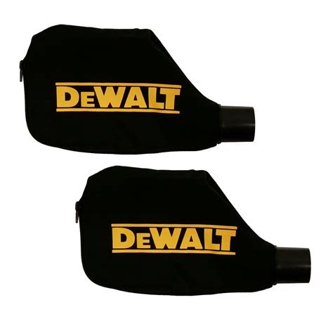 2 DeWalt N126162 OEM Miter Saw Dust Bag DW715 DW713 DW716 DW