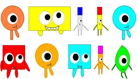 BFDI characters part 1 by DigitAmberGold on DeviantArt