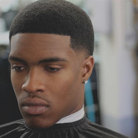 Short Tapered Hairstyles Black Men - Wavy Haircut