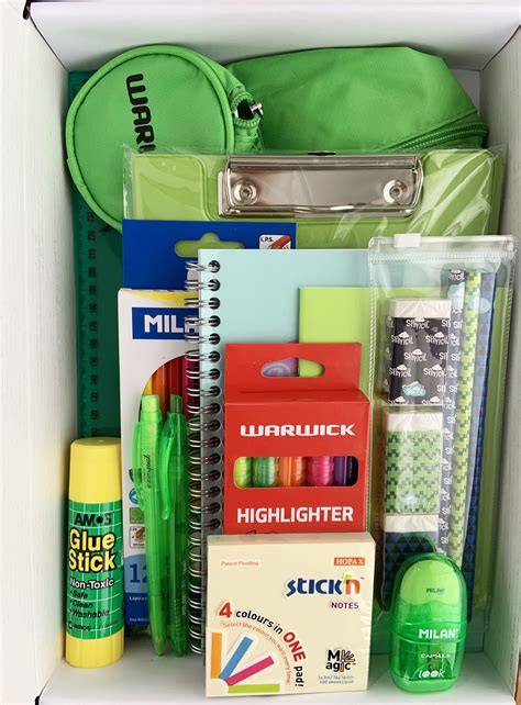 Buy My Stationery Pack - Green at Mighty Ape Australia