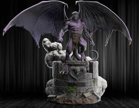 Goliath From Gargoyles! Fan art Statue! : r/ZBrush