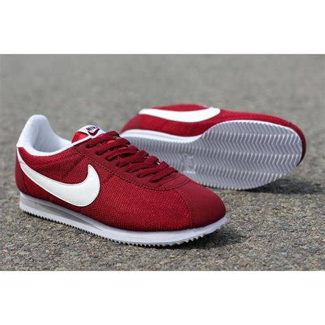 Mens Nike Cortez Leather Black Red White - Nike Cortez -nike cortez ...