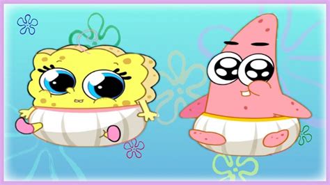 Spongebob And Patrick Babies - Care And Dress Up Game For Little Kids ...