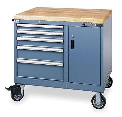 LISTA, 39 in x 28 1/2 in x 37 1/4 in, 5 Drawers, Modular Drawer Cabinet ...