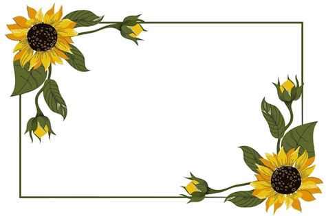 High Resolution Sunflower Clipart