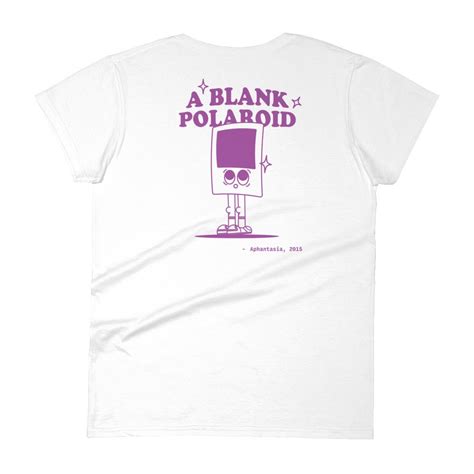 Blank Polaroid Aphantasia Graphic T-Shirt (Women) · Aphantasia Network