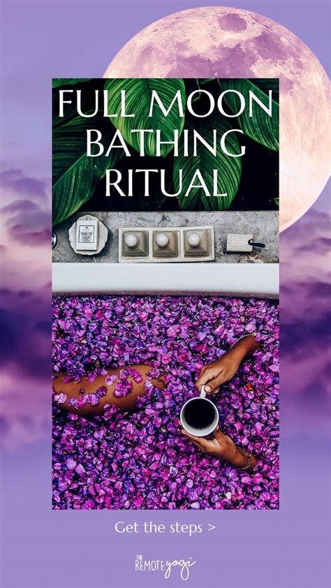 How to Enjoy a Powerful Full Moon Bath Ritual | Lucid dreaming techniques, Lucid dreaming, Full moon