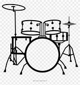 Drum Set Coloring Sheets Pages sketch template