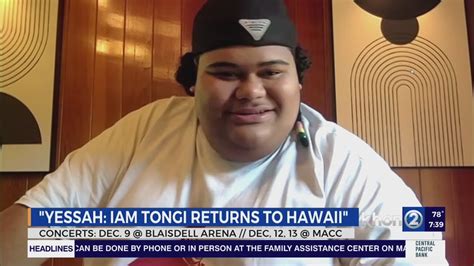 Iam Tongi returns for a trio of concerts on Oʻahu, Maui - YouTube