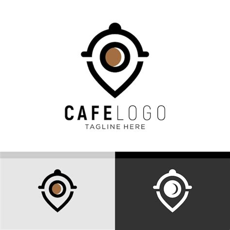 Premium Vector | Minimalist restaurant logo design cafe logo vector illustration