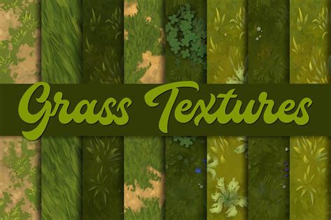 Hand-painted grass textures | Grass textures, Grass, Texture