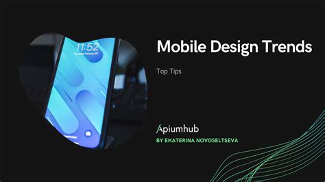 11 Mobile design trends to keep an eye on | Apiumhub