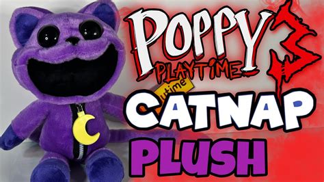 The Official CatNap Plush Is HERE! - [Poppy Playtime Plush Review ...