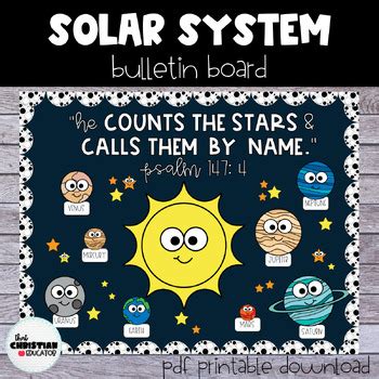 Solar System Bulletin Board | Christian Education | Science | Planets