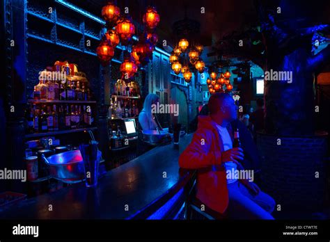 Nightlife Malaga Spain Stock Photo - Alamy