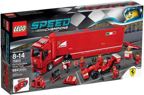 75913 Ferrari F14 & Scuderia Ferrari Truck | Brickipedia | Fandom ...