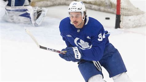 Maple Leafs’ Auston Matthews ruled out vs. Oilers with wrist injury ...