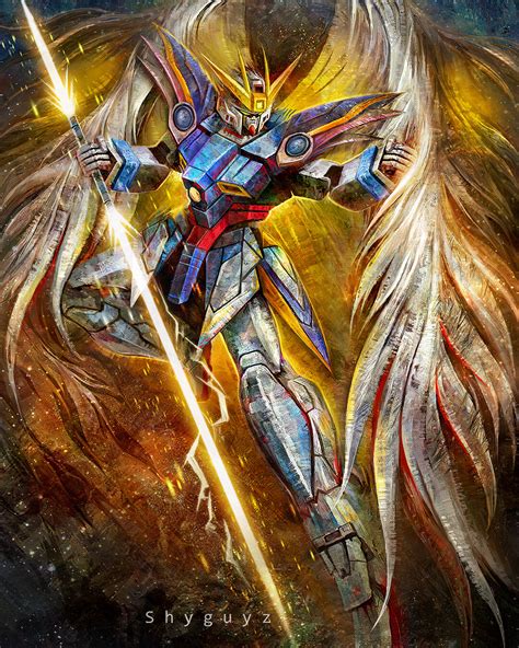 ArtStation - Wing Gundam Zero