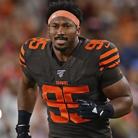 Myles Garrett, Browns Reportedly Nearing 5-Year, $125M Contract ...