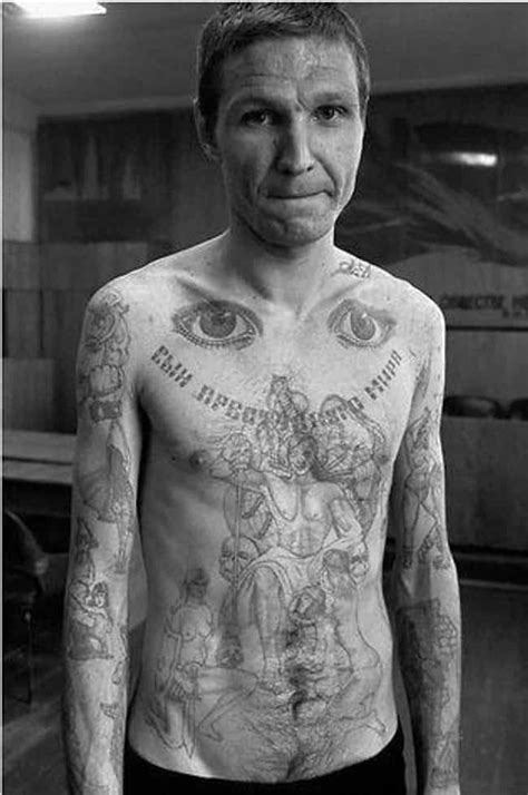 The Meanings Behind Common Russian Prison Tattoos