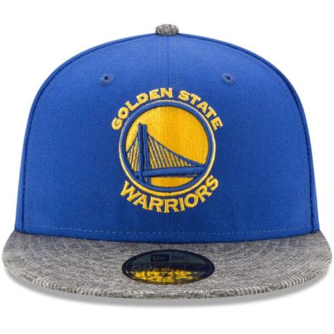 Men's Golden State Warriors New Era Royal Gripping Vize 59FIFTY Fitted Hat - NBA Store