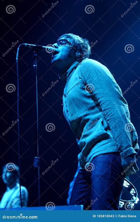 Oasis ,Liam Gallagher during the Concert Editorial Stock Photo - Image ...