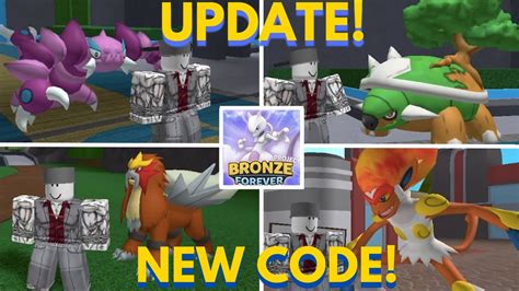 Project Bronze Forever UPDATE + NEW CODE! [Pokemon Brick Bronze 2023 ...