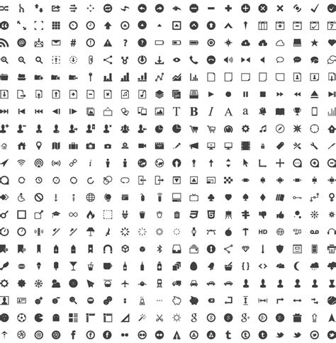 Icon Set Png #171590 - Free Icons Library