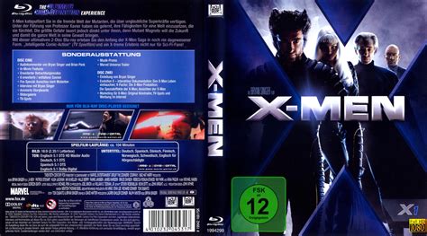 X Men 1 blu ray cover german | German DVD Covers