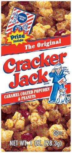 Amazon.com: Cracker Jack Original Singles, 24 X 3 (1-oz.) Total 72 X 1 Oz. Boxes in a Case