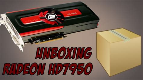 UNBOXING of the Radeon 7950 - NEW GRAPHICS CARD - YouTube