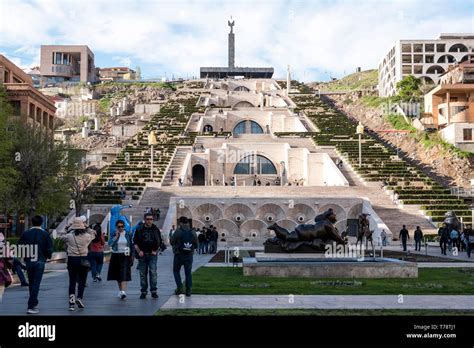 Yerevan Cascade, Yerevan, Armenia Stock Photo - Alamy